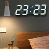 Große digitale 3D-LED-Wanduhr Produktbild-Vorschau 3