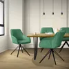 ML-Design Esszimmerstuhl drehbar, Grün, aus Textil Webstoff Produktbild-Vorschau 8