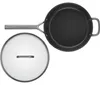 Zwilling Milano Schmorpfanne mit Glasdeckel 28 cm schwarz Produktbild-Vorschau 3