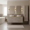 RODAN | Mobile bagno alto - 136 cm - Beige opaco - Design Anteprima dell’immagine prodotto 6