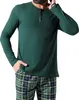 Herren Schlafanzug lang Pyjama 100% Baumwolle Neti Produktbild-Vorschau 3