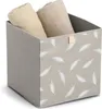 Zeller Úložný box NATURE BOX, 32 × 32 × 32 cm, šedý Náhled obrázku produktu 2