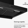 Klarstein AeroClean Hotte Aspirante - 60 cm Hotte murale, Voir les images du produit 5