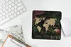 MuchoWow® Mauspad Mousepad Weltkarte - Pflanzen - Blumen Produktbild-Vorschau 5