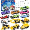 Adventskalender 2026 mit 16 Spielzeug-Autos und Zubehör für Produktbild-Vorschau 1