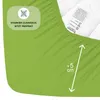 Jersey Topper Spannbettlaken Spannbetttuch 100% Baumwolle  Produktbild-Vorschau 4
