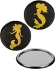 Taschenspiegel/Kosmetikspiegel schwarz Meerjungfrau Ø 7 CM Produktbild-Vorschau 1