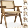 tectake® Armlehnstuhl Lissy Boho-Stil 59 x 56,5 x 82,5 cm, Produktbild-Vorschau 9