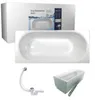 sanicomfort Badewanne Komplettset Basic Rechteck 170x75 cm Produktbild-Vorschau 1