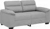 vidaXL Divano a 2 posti Grigio nuvola 160x81x84 cm Tessuto Anteprima dell’immagine prodotto 1