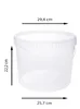 BenBow Eimer mit Deckel 10L x1 Transparent - Produktbild-Vorschau 3
