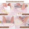 Tappetino in silicone BPA Free Riutilizzabile Antiaderente Anteprima dell’immagine prodotto 3