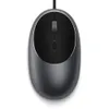 A top-down view of a wired computer mouse on a white background. Produktbild-Vorschau
