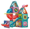 Toi-Toys magnetische knikkerbaan, bouwpakket, kleurrijk Productafbeelding-voorbeeld 2