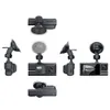 3 Kameras Dash Cam, Parking Monitoring Clear Car Rearview Produktbild-Vorschau 6