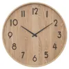 Atmosphera createur d'interieur - Uhr ivana helles holz Produktbild-Vorschau 1