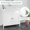 Mobiletto da bagno COSTWAY, mobiletto da bagno indipendente Anteprima dell’immagine prodotto 4
