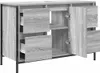 vidaXL Waschbeckenunterschrank mit Schubladen Grau Sonoma Produktbild-Vorschau 5