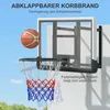 SPORTNOW Canestro da basket con pannello posteriore per Anteprima dell’immagine prodotto 6