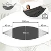 Doppel-Hängematte Boho 200x150 cm mit Tragetasche – bis 240 Produktbild-Vorschau 7