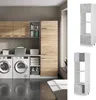 Hochschrank Vicco R-Line Beton 60 cm mit offenen Regalen, Produktbild-Vorschau 2