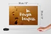 Holzschild Spruch 30x20cm Im Herzen barfuss Sand Schild Produktbild-Vorschau 5
