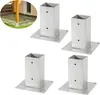 Faziango Aufschraubhülse 70x70 mm Pfostenträger, 4er Set Produktbild-Vorschau 1