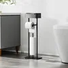 Porte-rouleaux de papier toilette autoportant en acier Voir les images du produit 7