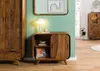 MASSIVMOEBEL24 Sideboard Sheesham 90x40x75 hellbraun Produktbild-Vorschau 4