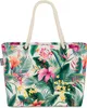 VOID Tropen Dschungel Blumen Strandtasche Shopper Produktbild-Vorschau 1