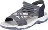Rieker Komfort Sandalen Ribbonstretch/Namur Damen Produktbild-Vorschau 4