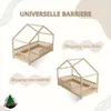 Crazy Pine Hausbett 140x200 cm – Kinderbett aus Naturholz – Produktbild-Vorschau 3