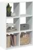 vidaXL Bibliothèque de séparation blanc 69,5x29x103,5 cm Voir les images du produit 2