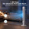 Turmventilator 90 cm mit Fernbedienung, 90° Oszillation, Produktbild-Vorschau 7