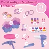 Stolik do makijażu dla dzieci z taboretem i akcesoriami - Podgląd zdjęcia produktu 8