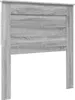 Aufbewahrungsbett Graues Sonoma 75 x 190 cm Holzwerkstoff Produktbild-Vorschau 7