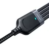 Cavo USB 4 in 1 - Ricarica e Trasferimento Dati 1,2m - Nero Anteprima dell’immagine prodotto 4