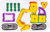 Magnetische Bausteine 3D Baufahrzeuge Konstruktionsset 48 Produktbild-Vorschau 2