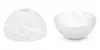 LUXOLAR Glasschirm E27 Alabaster Marmor Weiß Halbkugel Ø22 Produktbild-Vorschau 6
