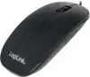 LogiLink Optische USB Maus Schwarz (ID0063) Produktbild-Vorschau 1
