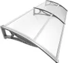 VOUNOT® Vordach für Haustür, 200 x 80 cm Transparentes Produktbild-Vorschau 1