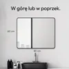 Lustro ?azienkowe czarne TALOS Black Living 80x60 cm - Podgląd zdjęcia produktu 1