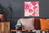 MuchoWow® Poster Rosen - Blumen - Muster 50x50 cm - Produktbild-Vorschau 2