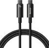 Baseus Tungsten Gold Ladekabel Datenkabel Type-C 240W 3m Produktbild-Vorschau 1