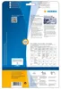 HERMA Textil/Namensetiketten A4  88.9x 33.8mm weiss  160 Produktbild-Vorschau 5