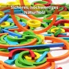 Montessori Holz Stäbchen & Ringe Puzzle – Lernspielzeug ab Produktbild-Vorschau 4