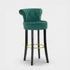 FURNLUX Barová stolička Luxy Green 46cm / Hlavná farba: Náhľad obrázku produktu 12