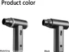 Two different color variations of a portable dust blower are displayed side-by-side against a white background. Náhled obrázku produktu