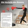 Mucola Standboxsack Erwachsene mit Boxhandschuhe Boxsack Produktbild-Vorschau 7