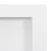 vidaXL Piatto doccia a 2 scomparti bianco lucido 41x69x9 cm Anteprima dell’immagine prodotto 4